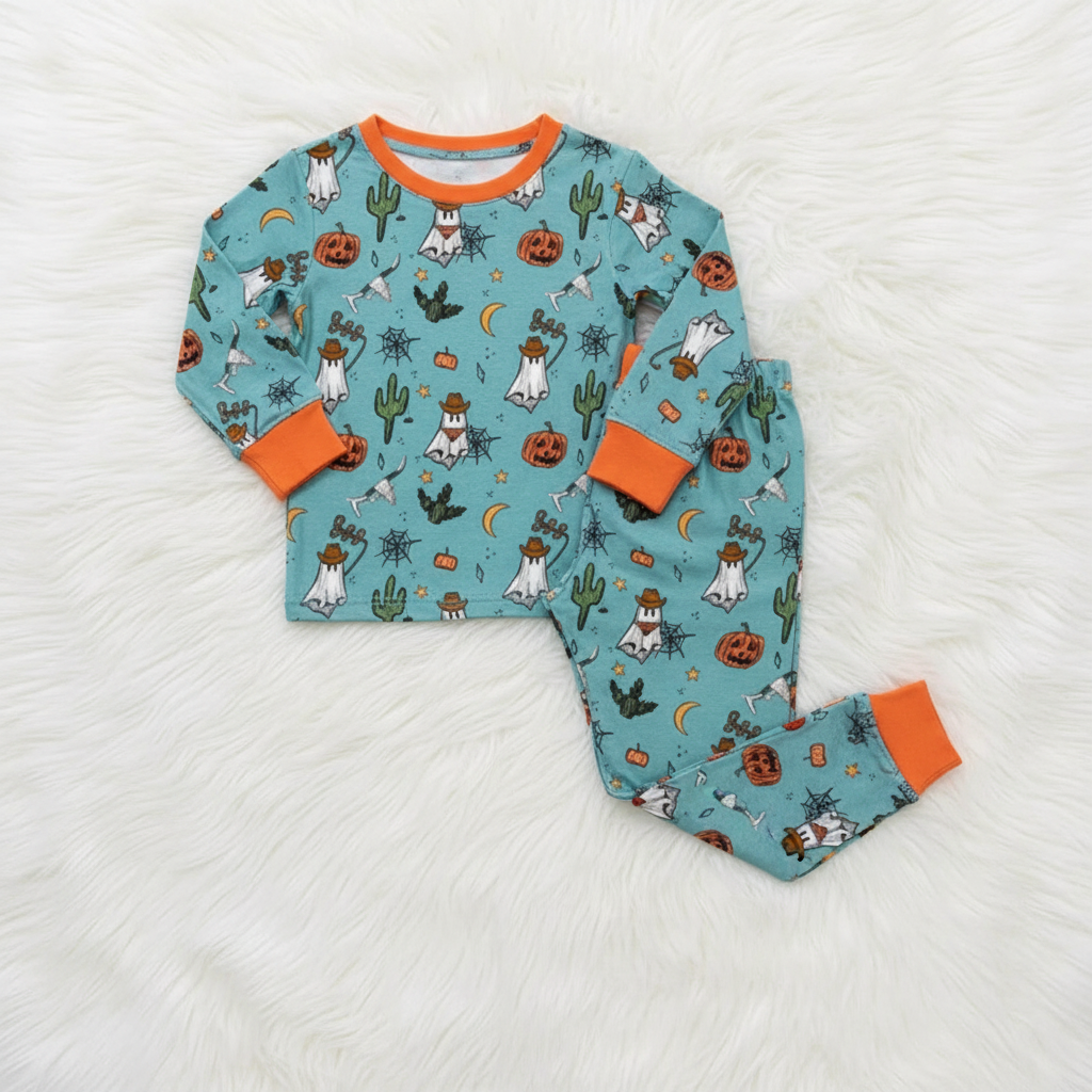 Ghost Town 2-Piece Pajama Set