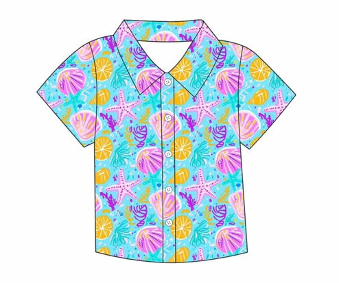 •Pre-Order• Coastal Button Up