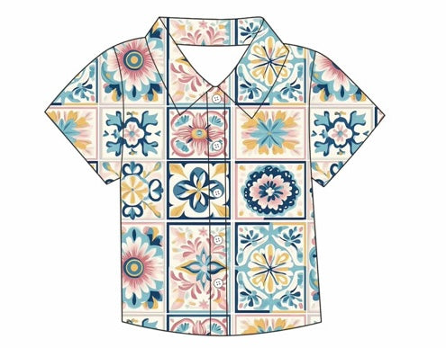 •Pre-Order• Mediterranean Button Up