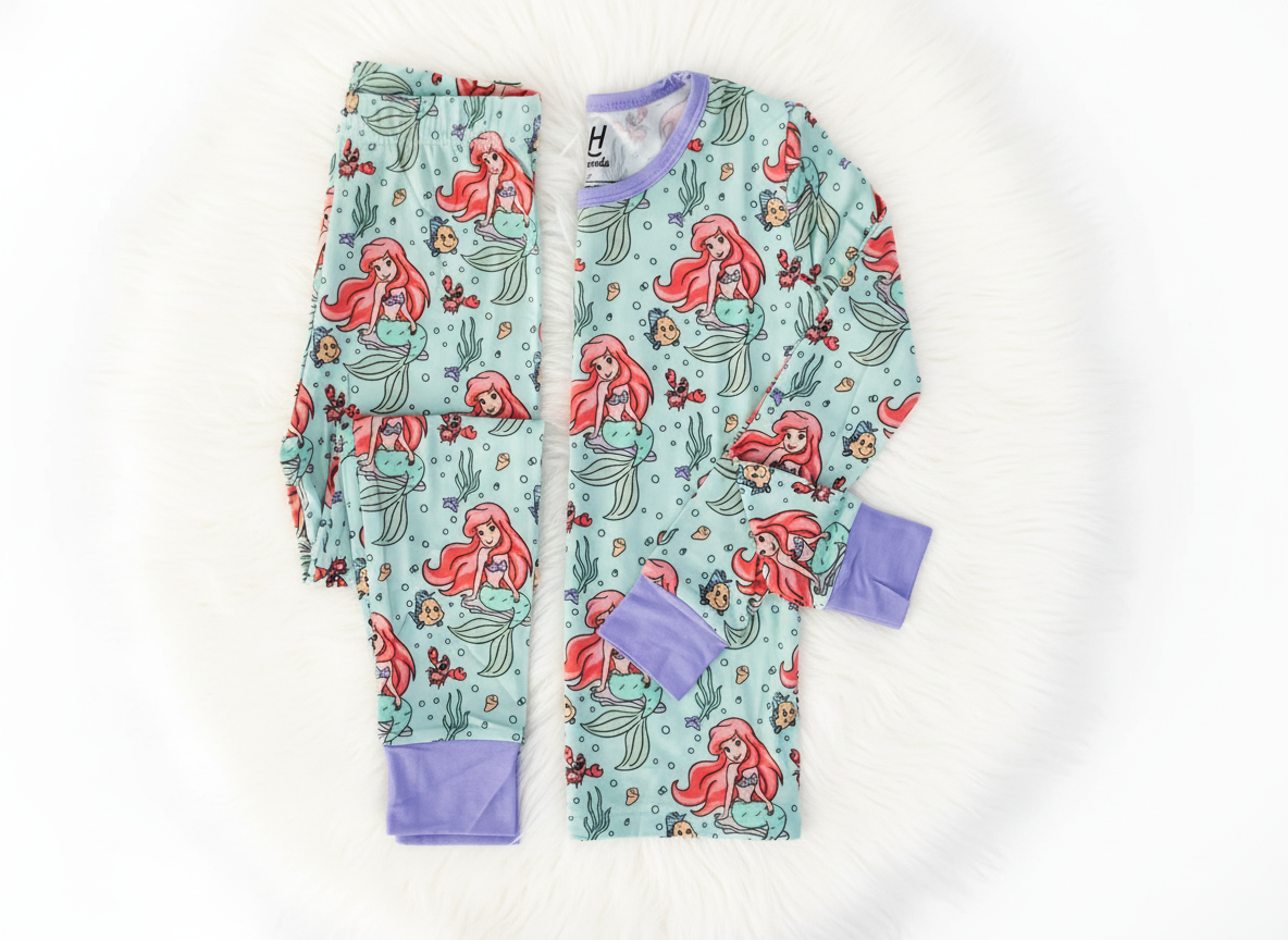 Tidal Dreams 2-Piece Pajamas